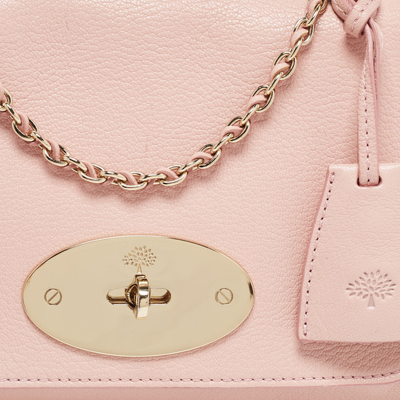 MULBERRY Pink Leather Small Lily Shoulder Bag - Picture 5 of 8